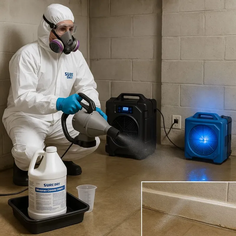 Sanitization and Odor Removal process in San Antonio, FL