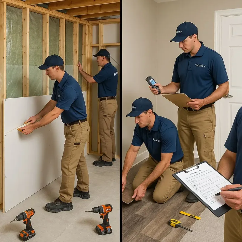 Repairs and Reconstruction process in San Antonio, FL